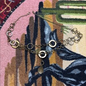 Y2K METAL CHAIN BELT